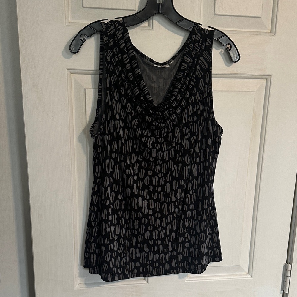 Croft & Barrow black and grey women’s tank size XL